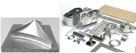 鉆攻加工中心加工產品